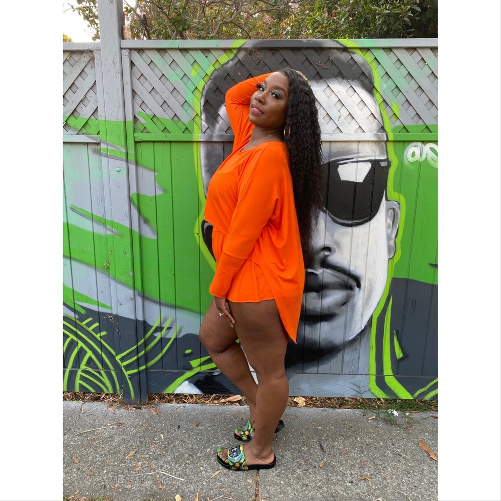 🍊Sonya B Boutique High Low Shorts Set 🍊